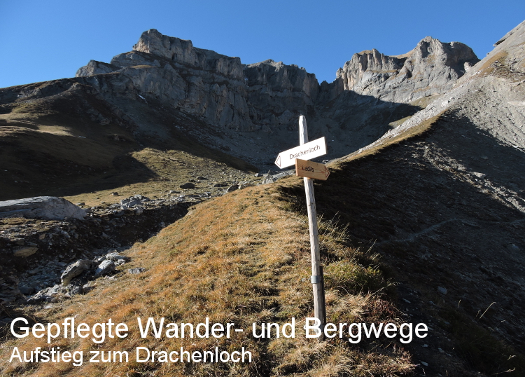 Gepflegte Wanderwege